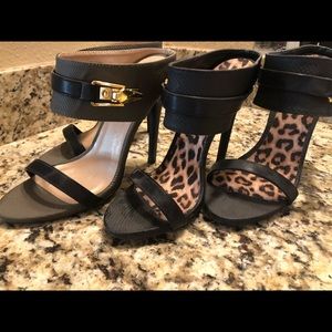 Matching Bebe Heels - Never been worn 💥